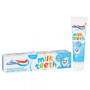 Aquafresh milk teeth