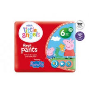 Asda Little Angel Peppa Pig First Pants Size 6 Sme Shopping Services