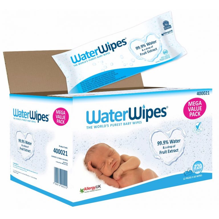 Waterwipes sensitive baby wipes 12×60 – SME Shopping Services