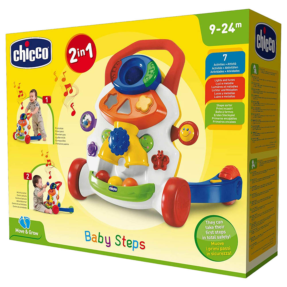 chicco baby steps activity walker