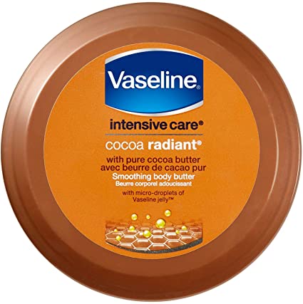cocoa vaseline 250ml radiant body