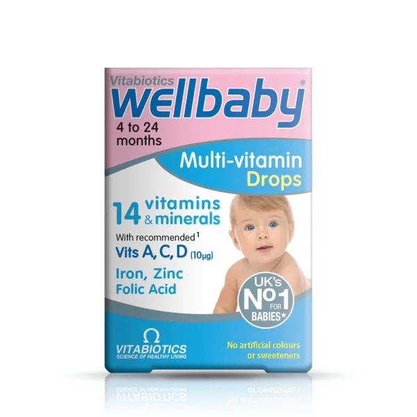 Vitabiotics well baby multivitamin drops 4 to 24 months 30ml – SME ...